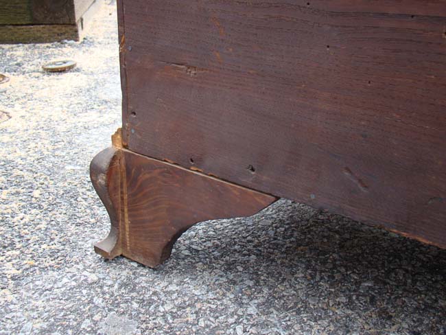 A Beautiful Antique Chippendale Maple Slant-lid Desk circa 1770-1790 — image 8